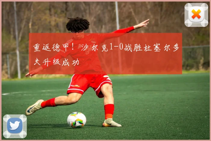 重返德甲!沙尔克1-0战胜杜塞尔多夫升级成功